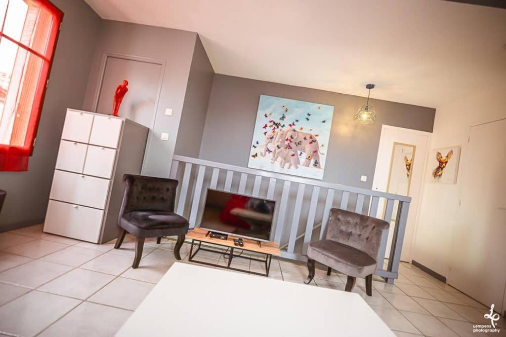 Duplex Centre Ville 6 Personnes Troyes Bagian luar foto